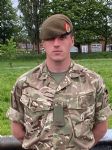 Army coronavirus testing site at Albert Park Salford